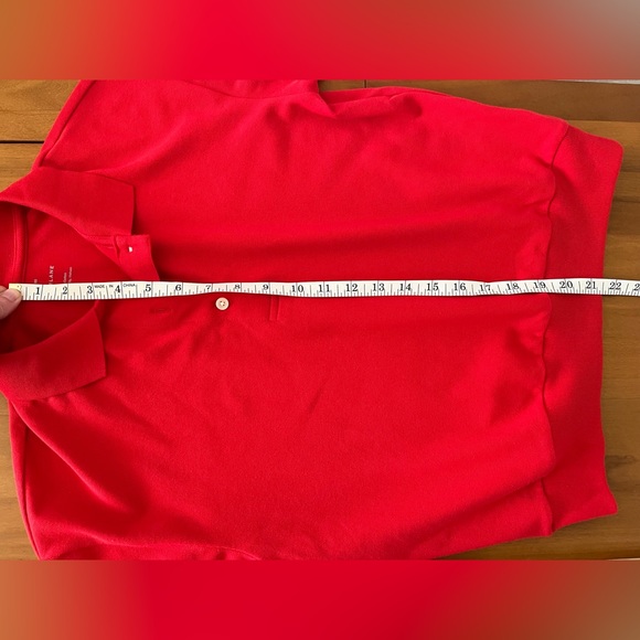 Everlane The Oversized Polo. Size XS. Goji Berry Red. - Picture 11 of 12